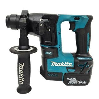 マキタ(Makita)のmakita マキタ 充電式ハンマドリル ワンハンド 17mm HR170D バッテリー(BL1460B) 充電器(DC18RC) ケース付き 【中古品】 52405K30(その他)