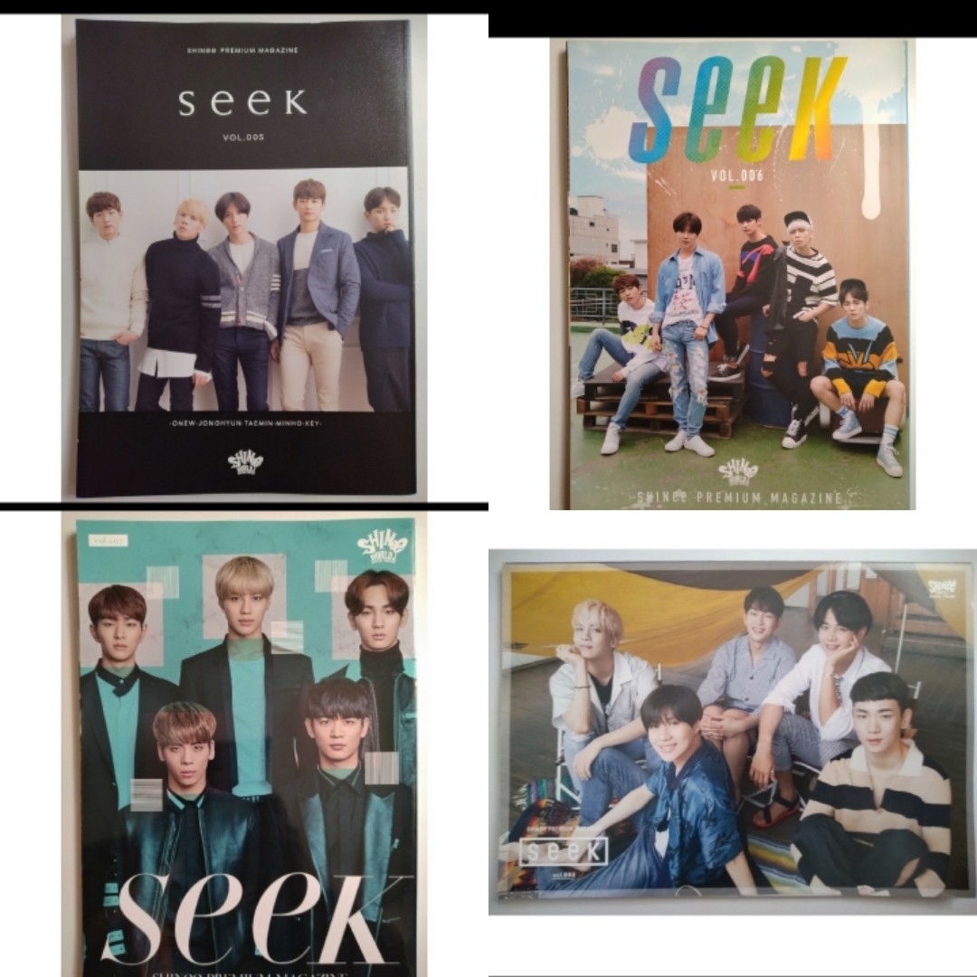 SHINee(シャイニー)のSHINee 会報 seek vol.1−20 エンタメ/ホビーのタレントグッズ(アイドルグッズ)の商品写真