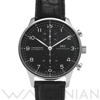 インターナショナルウォッチカンパニー(IWC)の中古 インターナショナルウォッチカンパニー IWC IW371447 ブラック メンズ 腕時計(腕時計(アナログ))