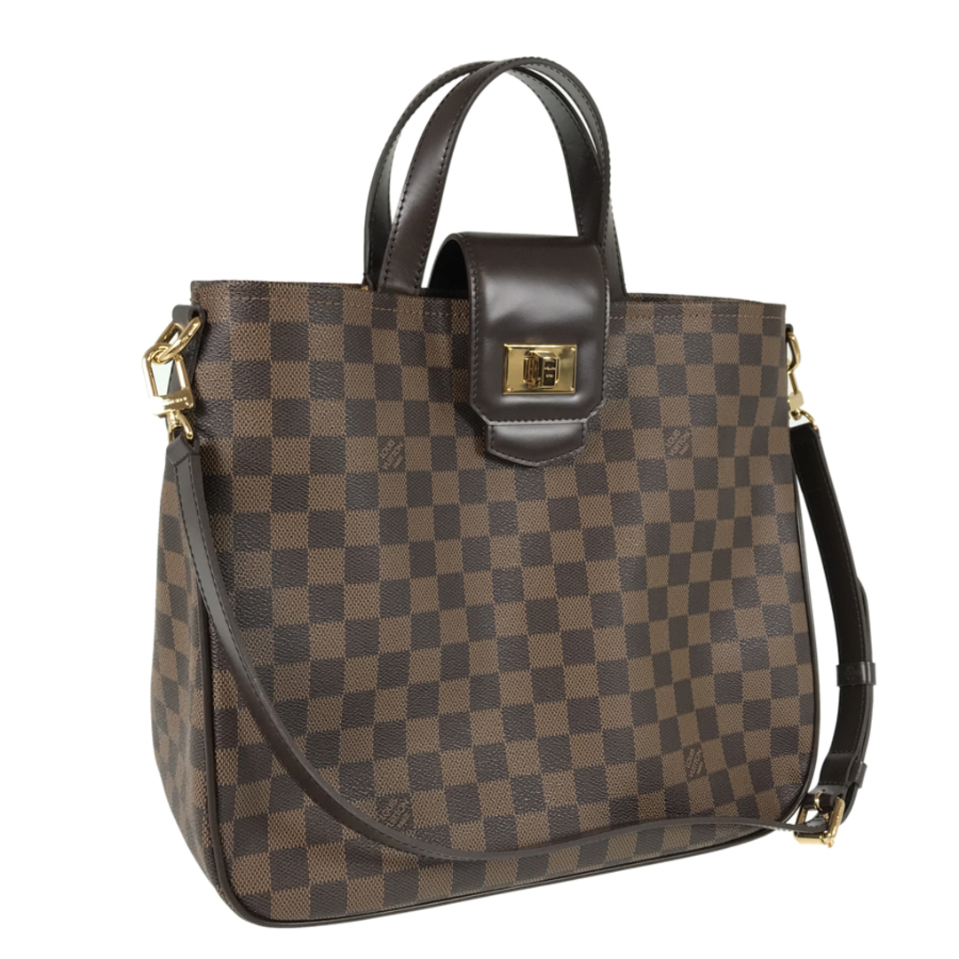 LOUIS VUITTON(ルイヴィトン)のルイ・ヴィトン ダミエ カバ ローズベリー N41177 ハンドバッグ レディースのバッグ(ハンドバッグ)の商品写真