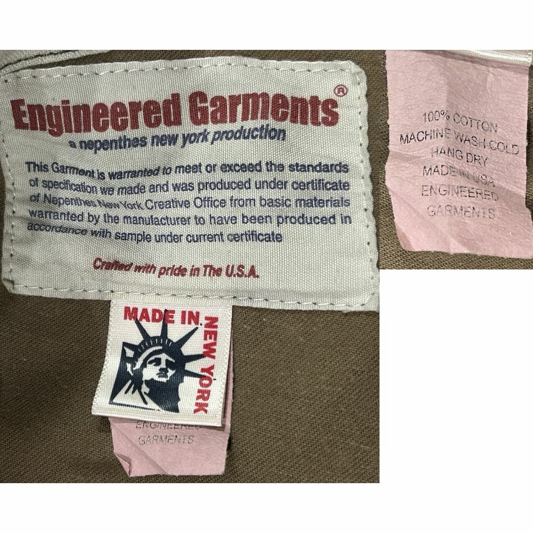 Engineered Garments(エンジニアードガーメンツ)の＊エンジニアードガーメンツ ネペンテス ワークショートパンツ 米国製 L メンズのパンツ(ショートパンツ)の商品写真