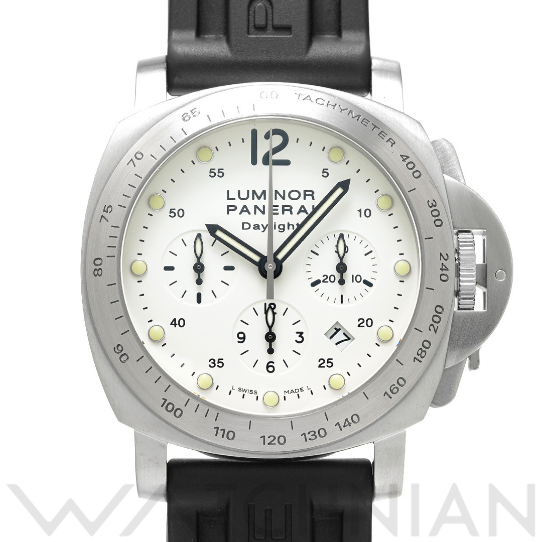 OFFICINE PANERAI(オフィチーネパネライ)の中古 パネライ PANERAI PAM00251 J番(2007年製造) ホワイト メンズ 腕時計 メンズの時計(腕時計(アナログ))の商品写真