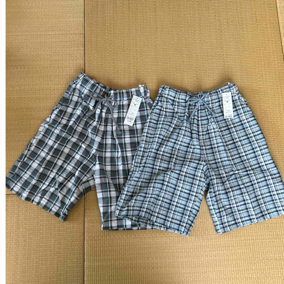 M 新品タグ付　ハーフパンツ2枚  ルームウェア　１枚1000円　綿100%  レディースのルームウェア/パジャマ(ルームウェア)の商品写真