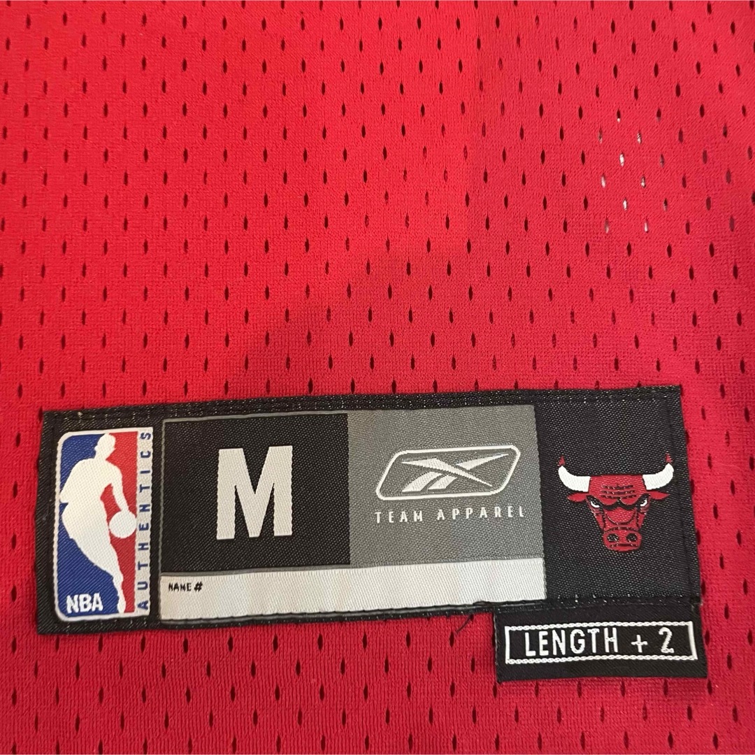 Reebok(リーボック)のリーボック NBA ゲームシャツ  シカゴブルズ　ユニホーム　 メンズ　Mサイズ メンズのトップス(タンクトップ)の商品写真