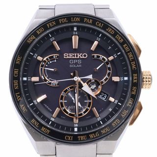 セイコー(SEIKO)のSEIKO セイコー アストロン エグゼクティブライン GPS衛星電波ソーラー メンズ 腕時計 黒文字盤 SBXB125 / 8X53-0AV0-2(腕時計(アナログ))