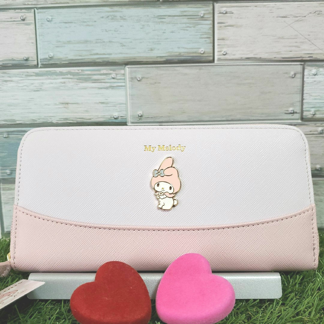 サンリオ(サンリオ)の新品♡ マイメロディ ラウンド長財布 レディースのファッション小物(財布)の商品写真