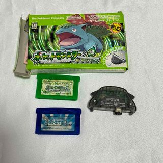 ニンテンドウ(任天堂)のポケットモンスター リーフグリーン サファイア(携帯用ゲームソフト)