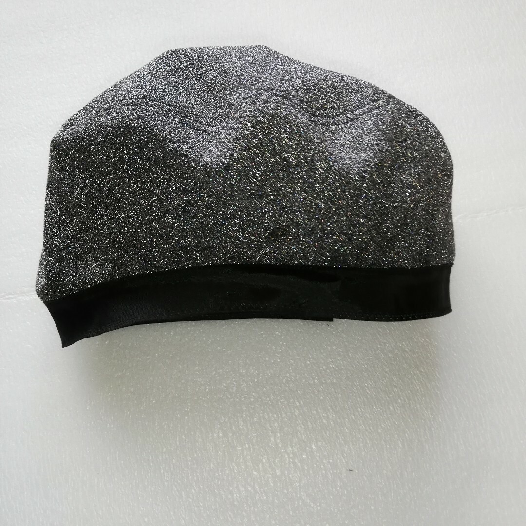 NAMIKI ベレー帽 シルバー ラメ レディースの帽子(ハンチング/ベレー帽)の商品写真
