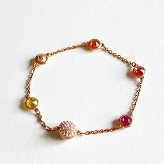 スワロフスキー(SWAROVSKI)のスワロフスキー Remix Collection Orange ブレスレット(ブレスレット/バングル)