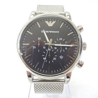 エンポリオアルマーニ(Emporio Armani)のエンポリオ・アルマーニ 腕時計
 クロノグラフ AR-1808 ブラック Ft603451 中古(腕時計(アナログ))