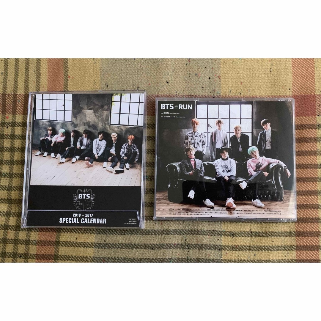 防弾少年団(BTS)(ボウダンショウネンダン)のBTS RUN HMV限定盤　CD＋GOODS エンタメ/ホビーのCD(K-POP/アジア)の商品写真