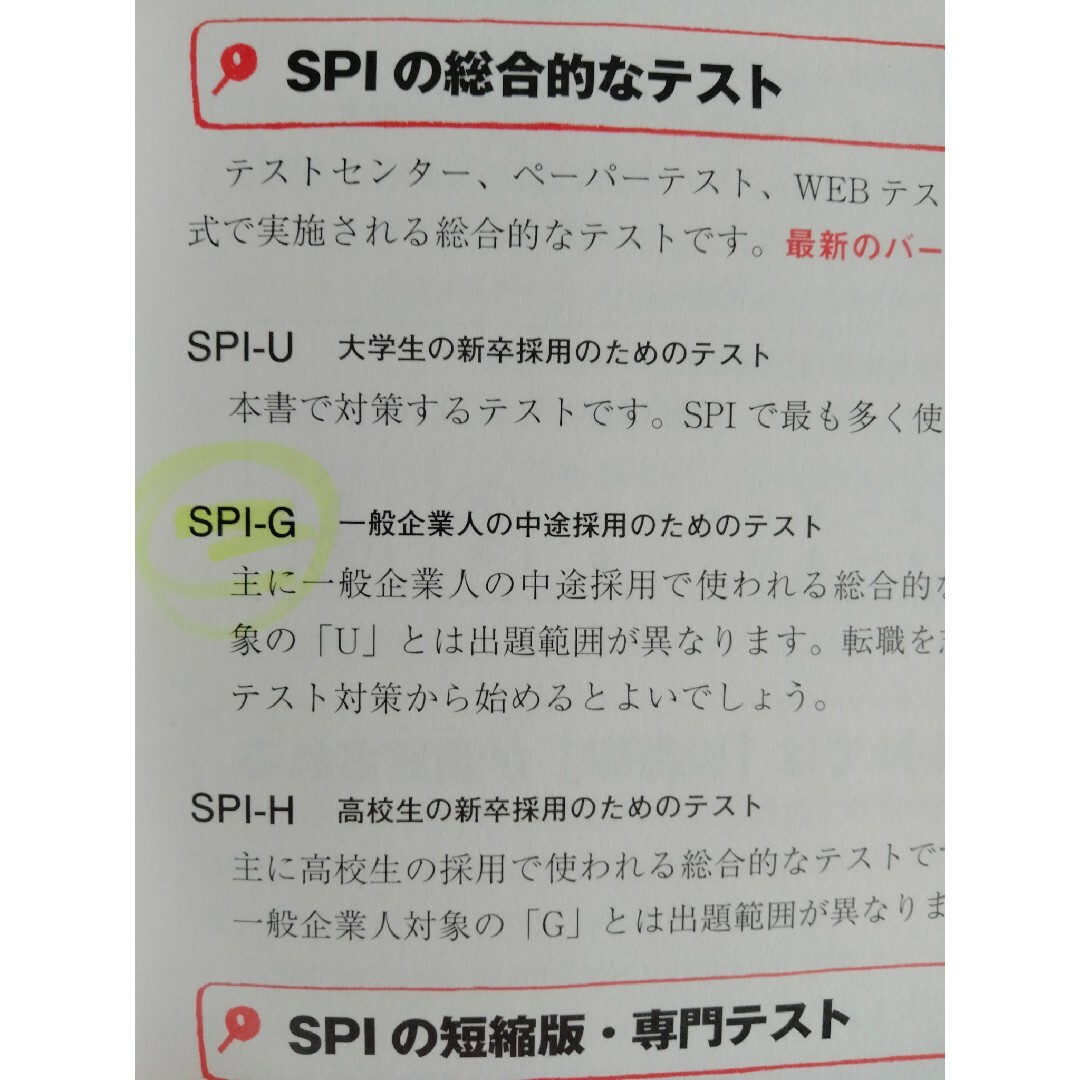 これが本当のSPI3だ！2024年版 エンタメ/ホビーの本(ビジネス/経済)の商品写真