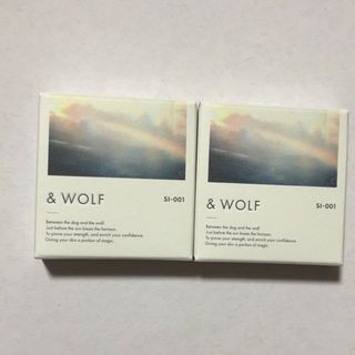 N organic - ＆Wolf　チークカラー　si-001 n organic　bloom 2個