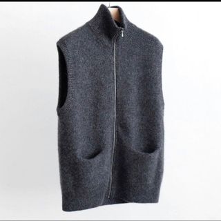 コモリ(COMOLI)の22AW 美品　MAATEE&SONS カシミヤ　俺のちゃんちゃんこ　サイズ3(ベスト)