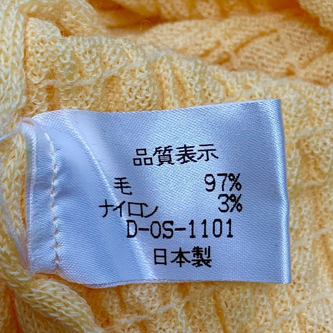 美品・日本製✨ハイネック　ニット　無地 レディースのトップス(ニット/セーター)の商品写真