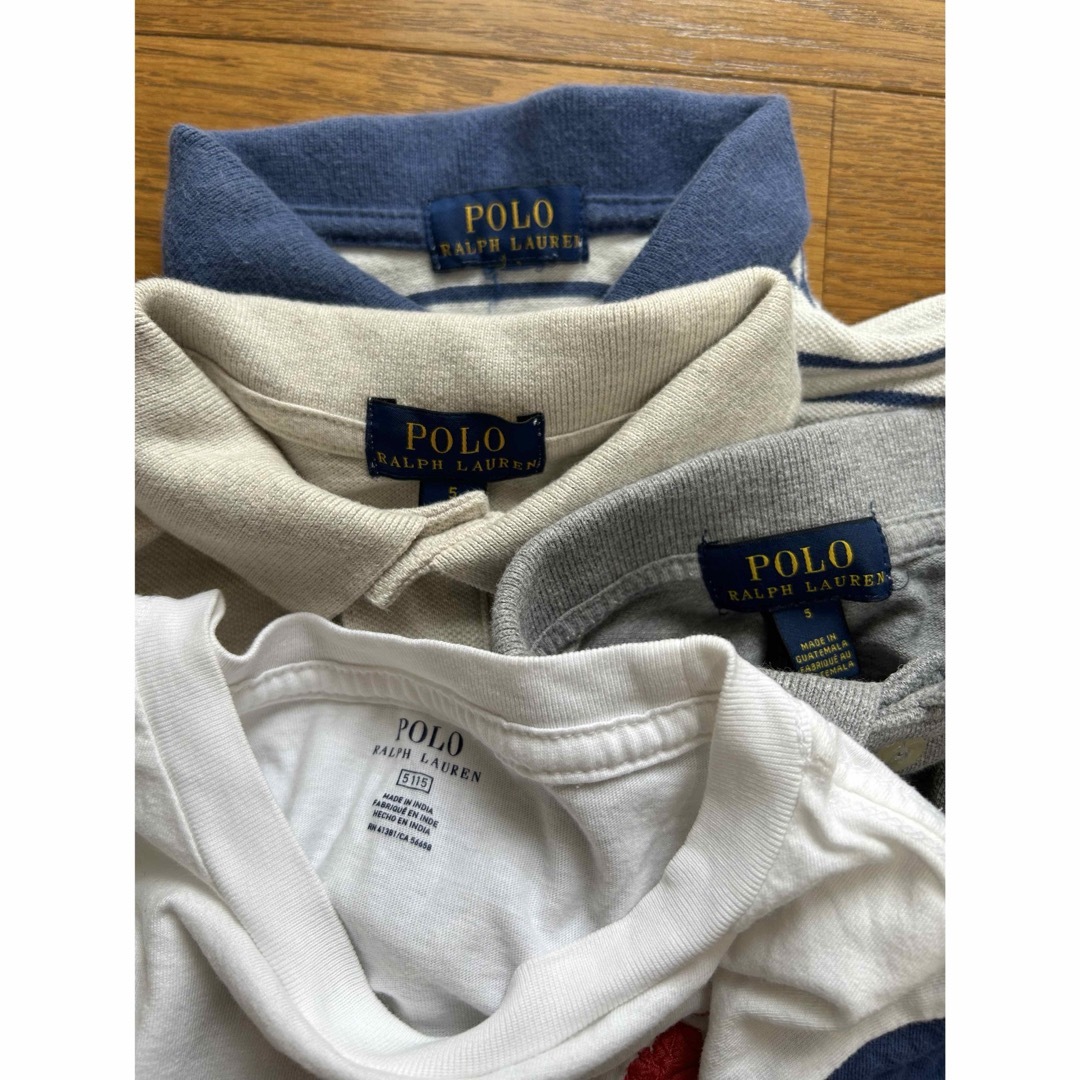 POLO RALPH LAUREN(ポロラルフローレン)のラルフローレンキッズ　 ポロシャツ・Tシャツセット 115 キッズ/ベビー/マタニティのキッズ服男の子用(90cm~)(Tシャツ/カットソー)の商品写真