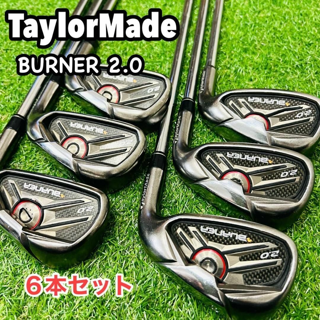 TaylorMade(テーラーメイド)のTaylorMade テーラーメイド　バーナー2.0 メンズ　アイアンセット スポーツ/アウトドアのゴルフ(クラブ)の商品写真