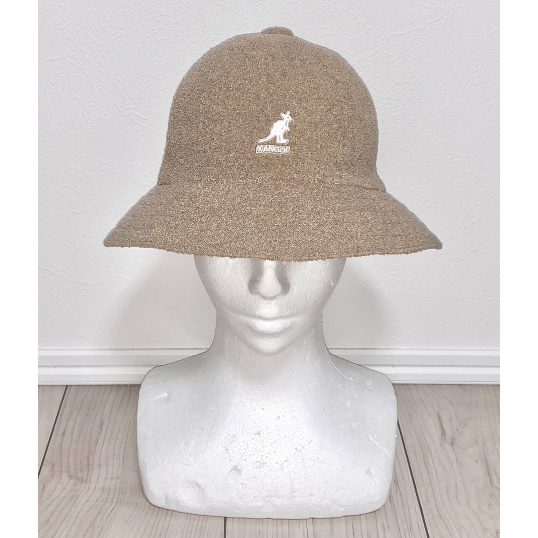 KANGOL(カンゴール)のM 美品 KANGOL メトロハット バケットハット カンゴール ベージュ メンズの帽子(ハット)の商品写真