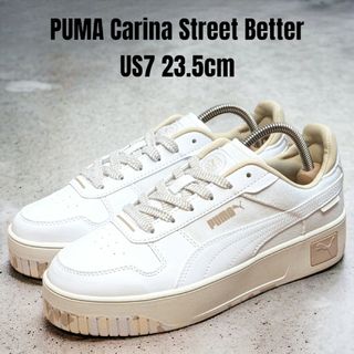 プーマ(PUMA)のPUMA プーマ キャリーナ ストリート ベター23.5cm 厚底スニーカー(スニーカー)