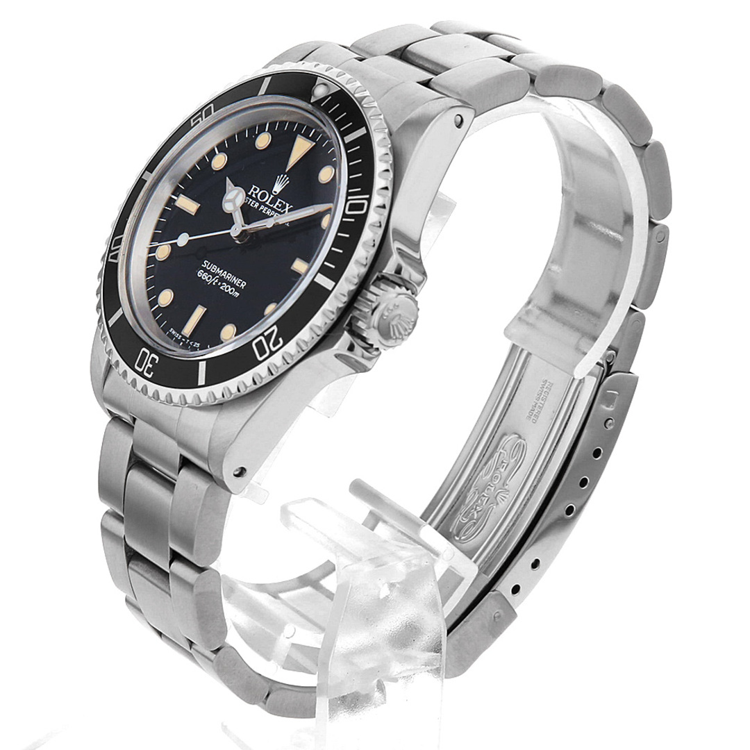 ROLEX(ロレックス)のロレックス サブマリーナ 5513 ブラック フチ有 89番 メンズ アンティーク 腕時計 メンズの時計(腕時計(アナログ))の商品写真
