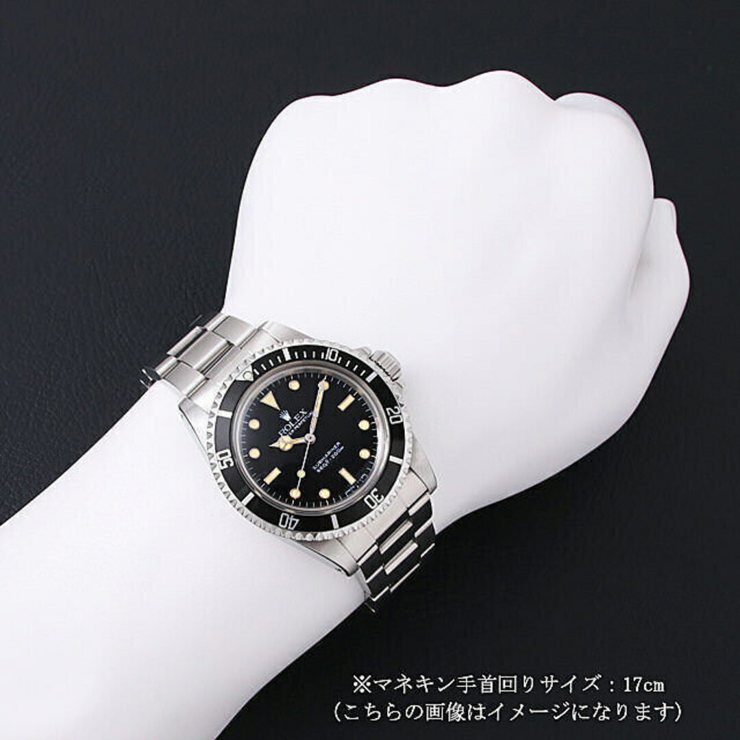 ROLEX(ロレックス)のロレックス サブマリーナ 5513 ブラック フチ有 89番 メンズ アンティーク 腕時計 メンズの時計(腕時計(アナログ))の商品写真