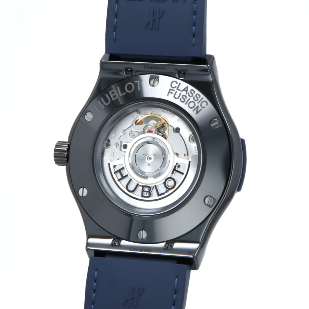 HUBLOT(ウブロ)のウブロ クラシックフュージョン セラミック ブルー 511.CM.7170.LR メンズ 中古 腕時計 メンズの時計(腕時計(アナログ))の商品写真