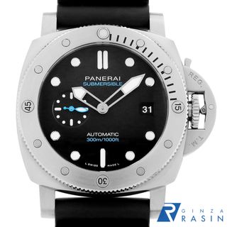 パネライ(PANERAI)のパネライ サブマーシブル クアランタクアトロ PAM01229 Y番 メンズ 中古 腕時計(腕時計(アナログ))