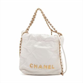 シャネル(CHANEL)のシャネル  レザー  ホワイト レディース ショルダーバッグ(ショルダーバッグ)