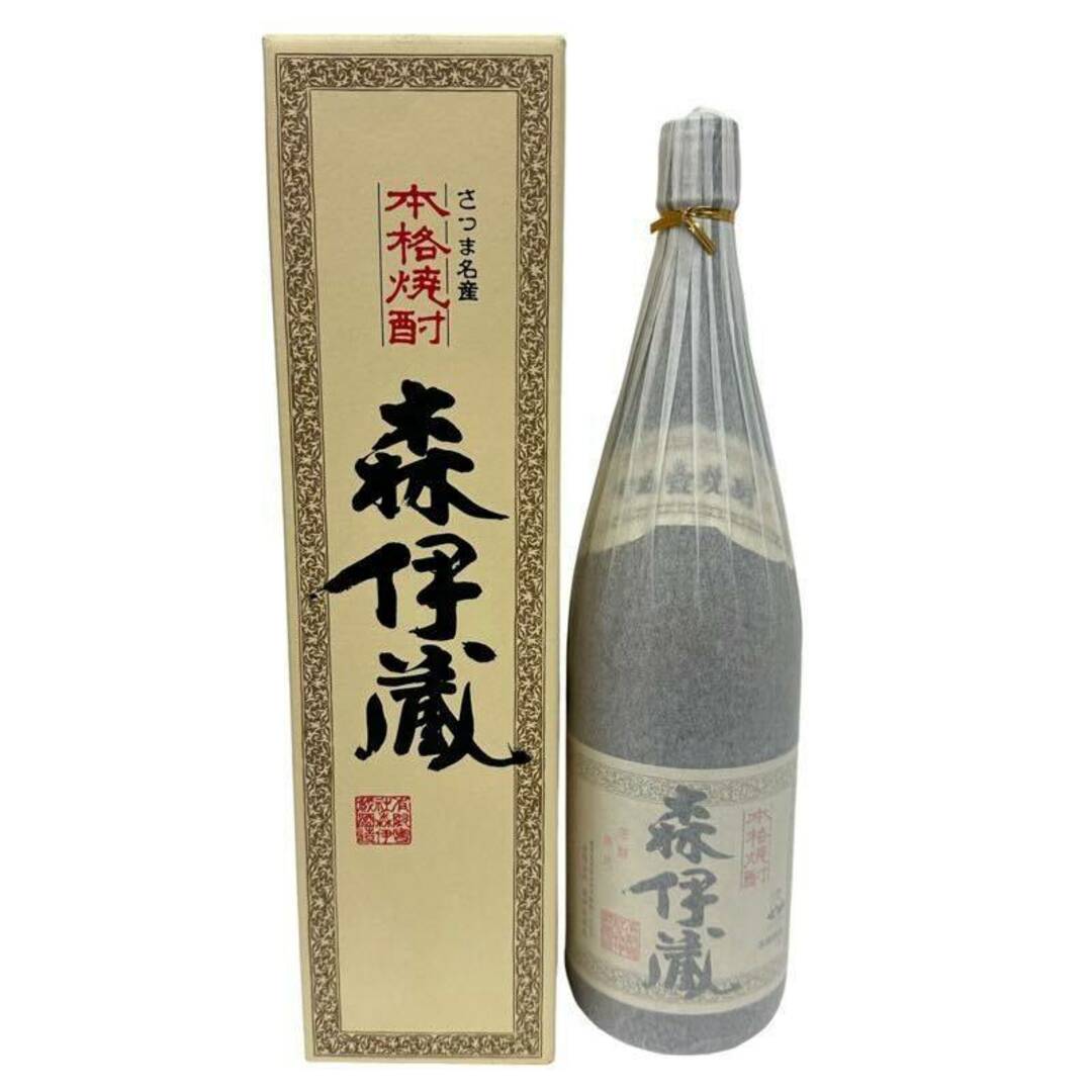 森伊蔵酒造(モリイゾウシュゾウ)の森伊蔵 最新ラベル 1800ml 25度 森伊蔵酒造 芋焼酎 紙箱付 【新品未開栓】 52405K40 食品/飲料/酒の酒(焼酎)の商品写真