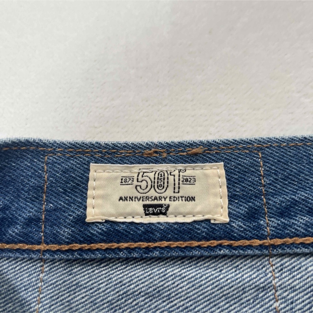 Levi's(リーバイス)の【極美品】Levi's リーバイス501 150周年記念モデル ダメージデニム メンズのパンツ(デニム/ジーンズ)の商品写真