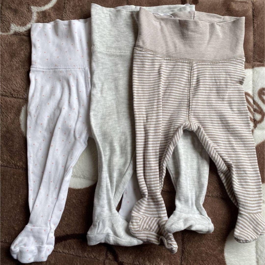 H&M(エイチアンドエム)の足つきズボン キッズ/ベビー/マタニティのベビー服(~85cm)(パンツ)の商品写真