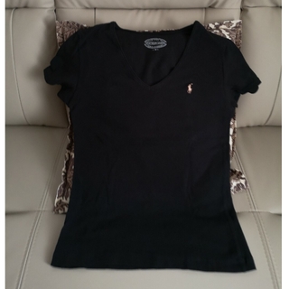 ポロラルフローレン(POLO RALPH LAUREN)のPOLO　Ralph Lauren　レディース　黒　Ｔシャツ(Tシャツ(半袖/袖なし))