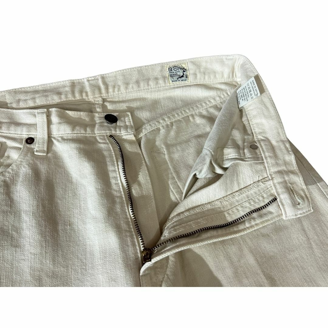 orSlow(オアスロウ)のオアスロウ 107 アイビーフィット 白タブ スリム テーパード デニム L メンズのパンツ(デニム/ジーンズ)の商品写真