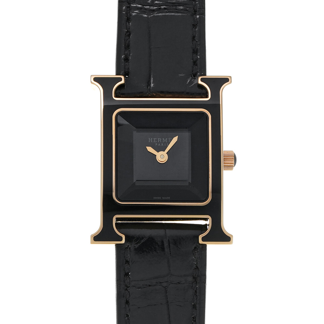 Hermes(エルメス)の中古 エルメス HERMES HH1.270B ブラック レディース 腕時計 レディースのファッション小物(腕時計)の商品写真