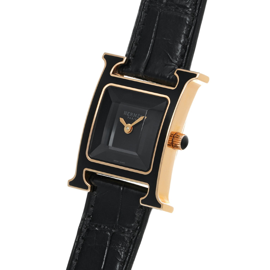 Hermes(エルメス)の中古 エルメス HERMES HH1.270B ブラック レディース 腕時計 レディースのファッション小物(腕時計)の商品写真