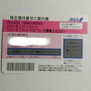 ☆送料無料☆【最新】ANA株主優待(2025年5月31日)+グループ優待券