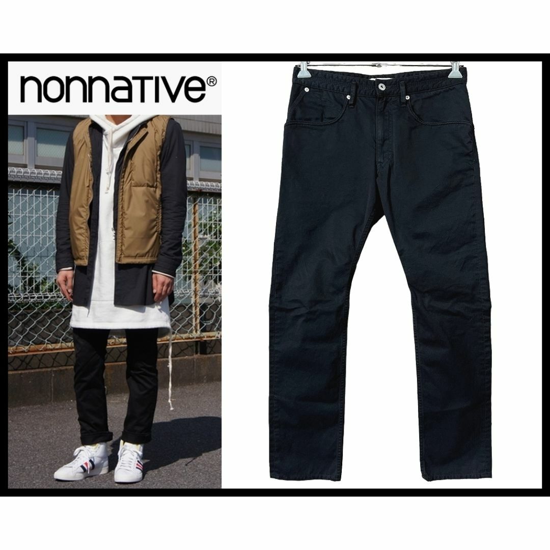 nonnative(ノンネイティブ)の専用　ノンネイティブ 5ポケット ツイル オーバーダイ スリム パンツ S メンズのパンツ(その他)の商品写真