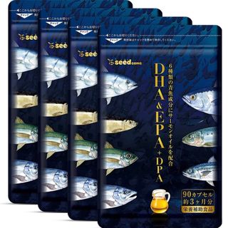 7種類の魚油を贅沢使用 オメガ3 DHA&EPA＋DPA サプリメント(その他)