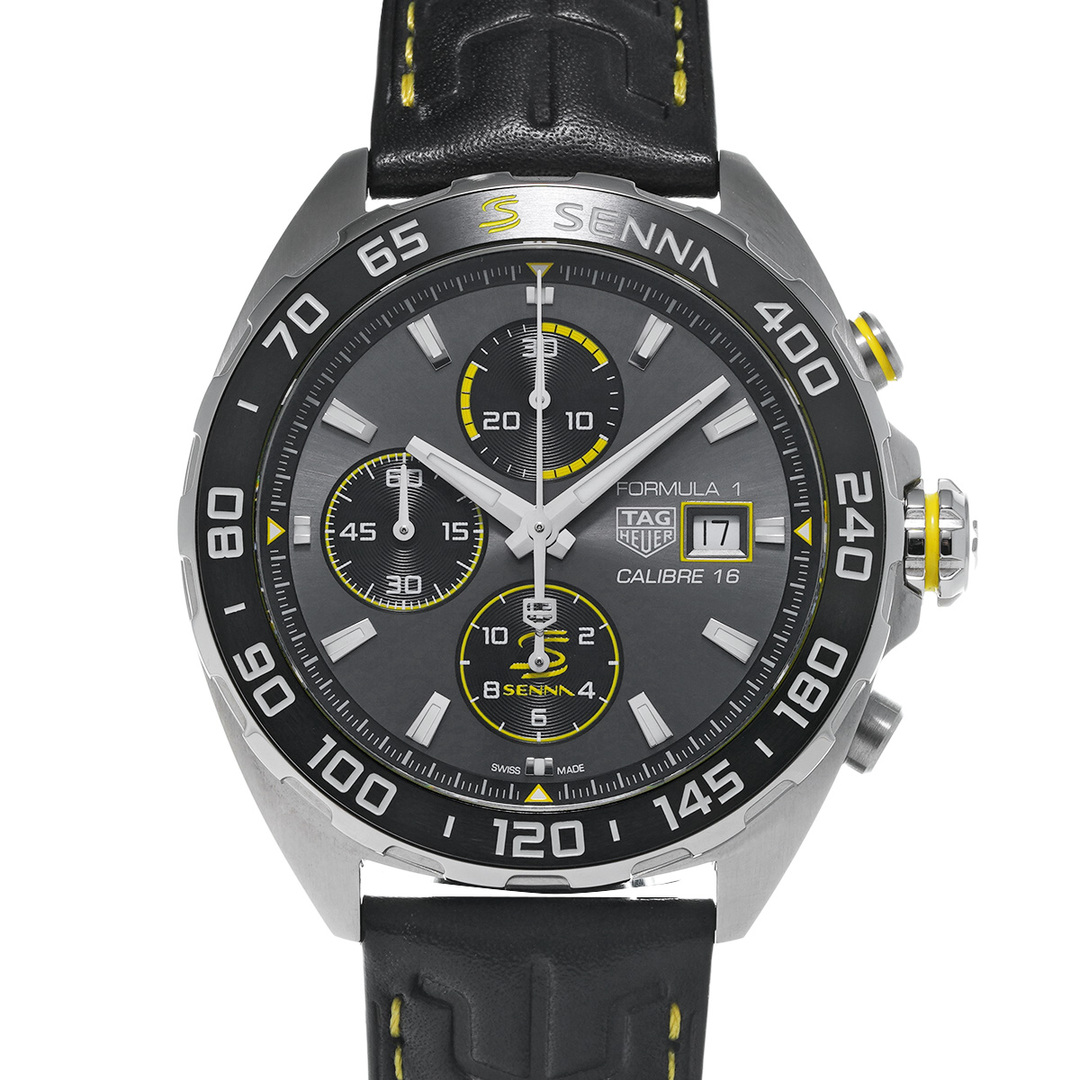 TAG Heuer(タグホイヤー)の中古 タグ ホイヤー TAG HEUER CAZ201B.FC6487 グレー /ブラック メンズ 腕時計 メンズの時計(腕時計(アナログ))の商品写真