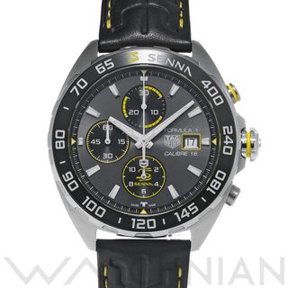 タグホイヤー(TAG Heuer)の中古 タグ ホイヤー TAG HEUER CAZ201B.FC6487 グレー /ブラック メンズ 腕時計(腕時計(アナログ))