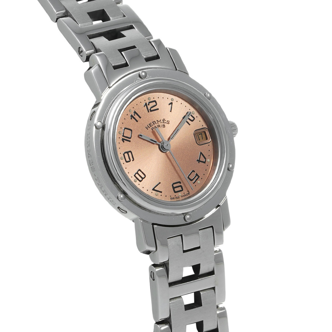 Hermes(エルメス)の中古 エルメス HERMES CL4.210 ピンク レディース 腕時計 レディースのファッション小物(腕時計)の商品写真