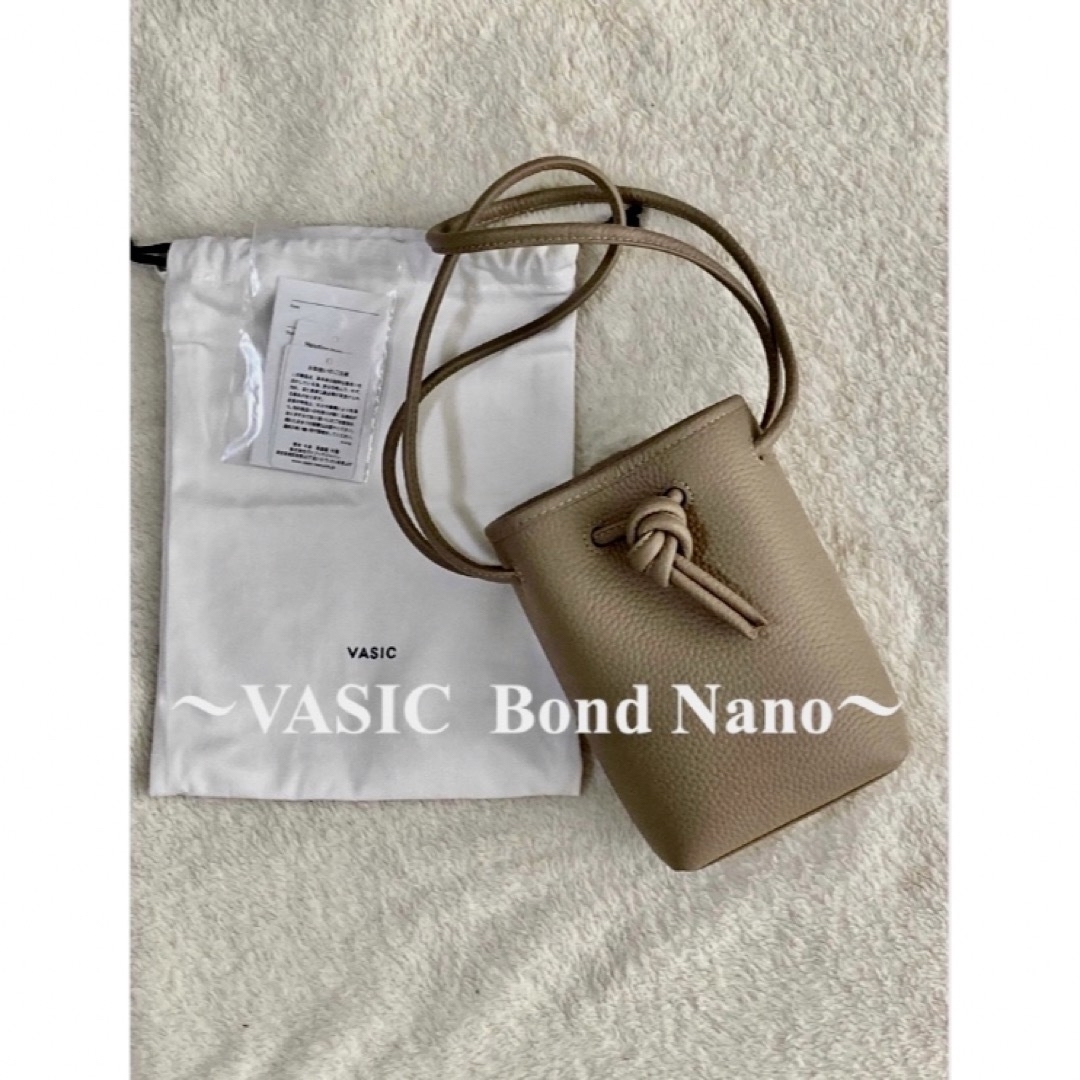 VASIC(ヴァジック)のお値下げ【新品】VASIC ボンドナノ  Bond nano  レディースのバッグ(ショルダーバッグ)の商品写真