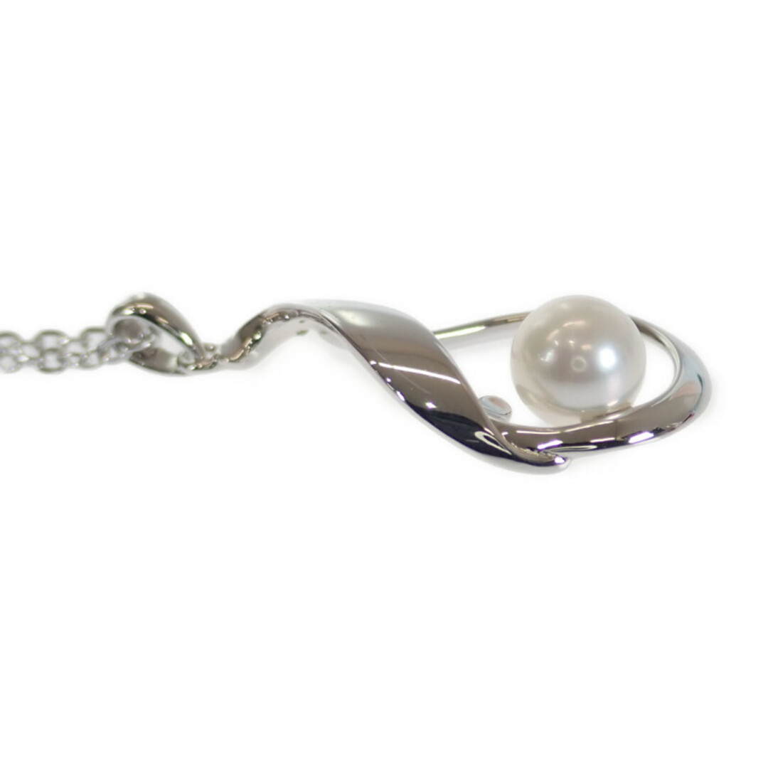 MIKIMOTO(ミキモト)の【中古】【Aランク】MIKIMOTO ミキモト パールペンダント ネックレス PP-365S Ag925 シルバー アコヤ真珠 約5.8mm レディース ジュエリー【ISEYA】 レディースのアクセサリー(ネックレス)の商品写真