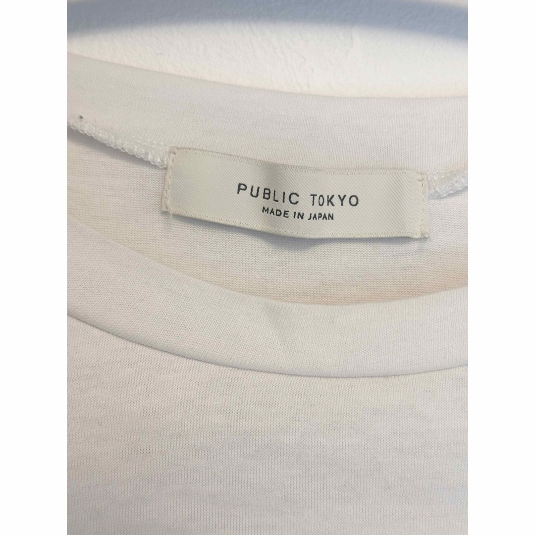 PUBLIC TOKYO(パブリックトウキョウ)のPUBLIC TOKYO デザインTシャツ メンズのトップス(Tシャツ/カットソー(半袖/袖なし))の商品写真