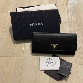 プラダ(PRADA)のPRADA プラダ 長財布 サフィアーノ マルチカラー　箱付き(財布)