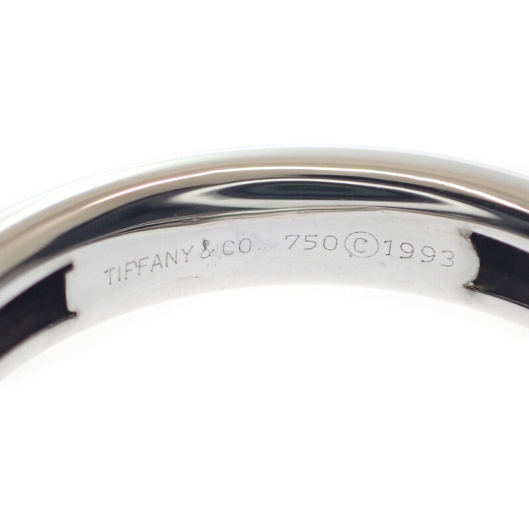 Tiffany & Co.(ティファニー)の【中古】【Aランク】Tiffany＆Co. ティファニー K18WG 3PD フレンドシップハート リング 指輪 ダイヤモンド 約14号 レディース ジュエリー【ISEYA】 レディースのアクセサリー(リング(指輪))の商品写真