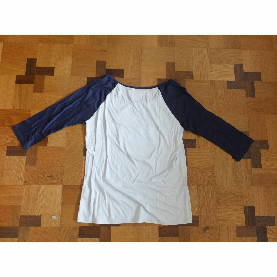 FIFI CHACHNIL(フィフィシャシュニル)のAlice by fafi　ラグランTee 　ブルー　 Faline　 レディースのトップス(Tシャツ(長袖/七分))の商品写真