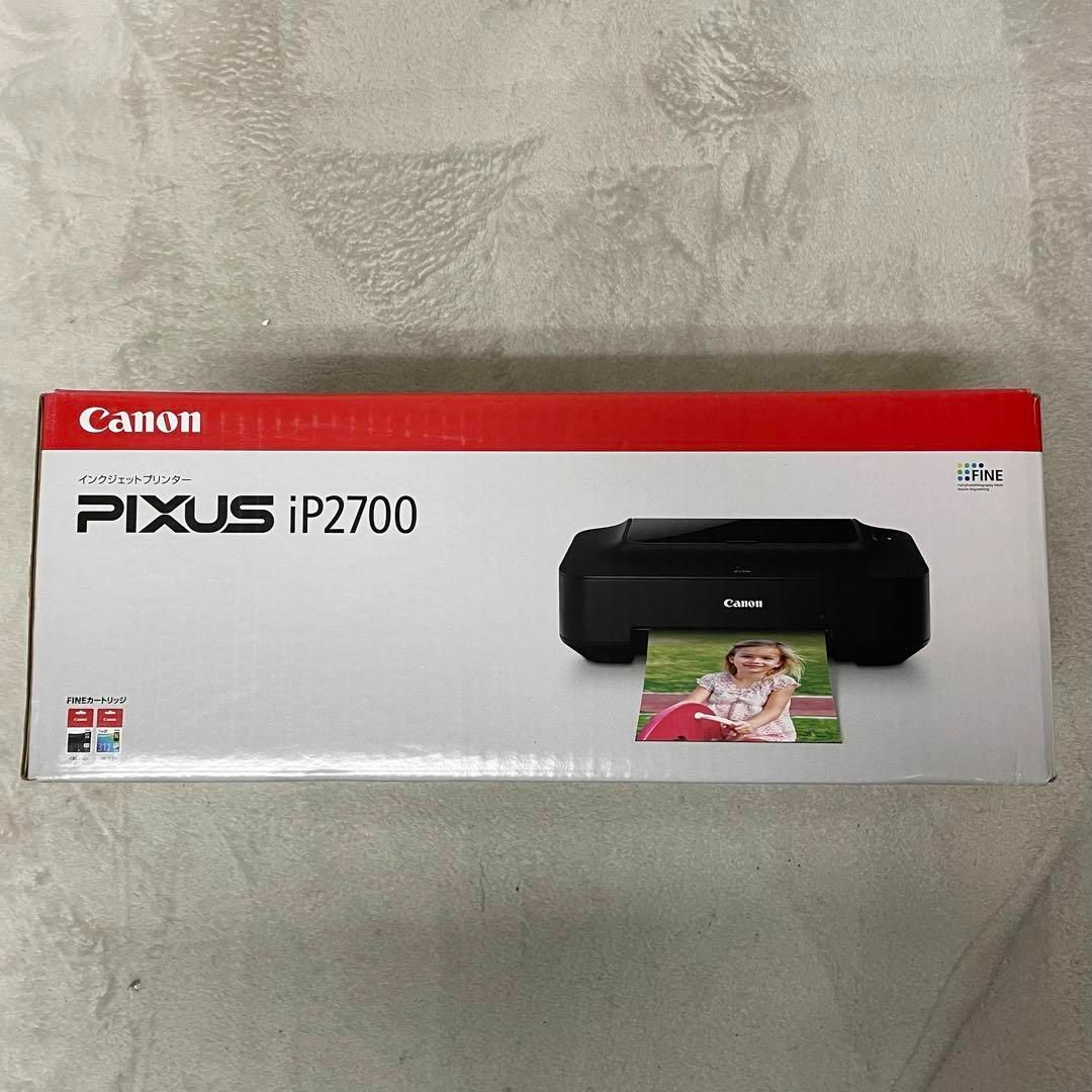 Canon(キヤノン)の未使用 旧モデル Canon インクジェットプリンター PIXUS iP2700 スマホ/家電/カメラのPC/タブレット(PC周辺機器)の商品写真