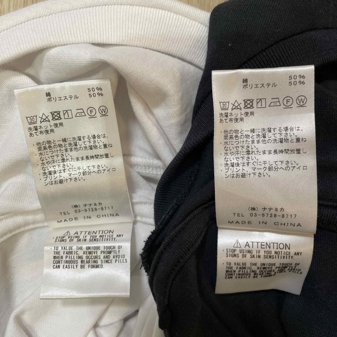 THE NORTH FACE(ザノースフェイス)のノースフェイス パックTシャツ2枚セット(白・黒) Lサイズ メンズのトップス(Tシャツ/カットソー(半袖/袖なし))の商品写真