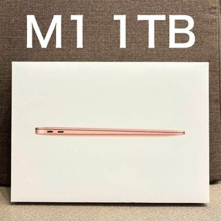 アップル(Apple)のMacBook Air  M1 16GB 1TB 美品 ゴールド(ノートPC)